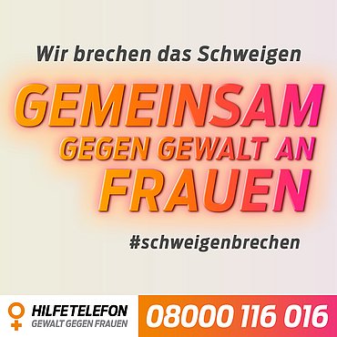 © Hilfetelefon „Gewalt gegen Frauen“